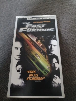 The Fast and the Furious (VHS, 2002, Special Edition Contains Bonus Footage) - Image 1 of 3