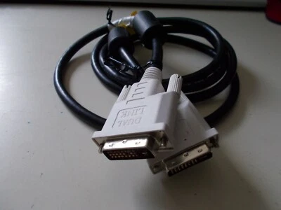 Dual Link DVI-Kabel, Länge 1,60 m, 2 x DVI Stecker. #K-469-03 - Bild 1 von 3