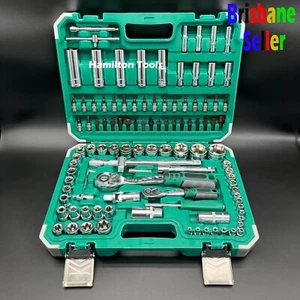 108pcs Automative tool kit car mechanics repair tools set Sockets bits set - Picture 1 of 3
