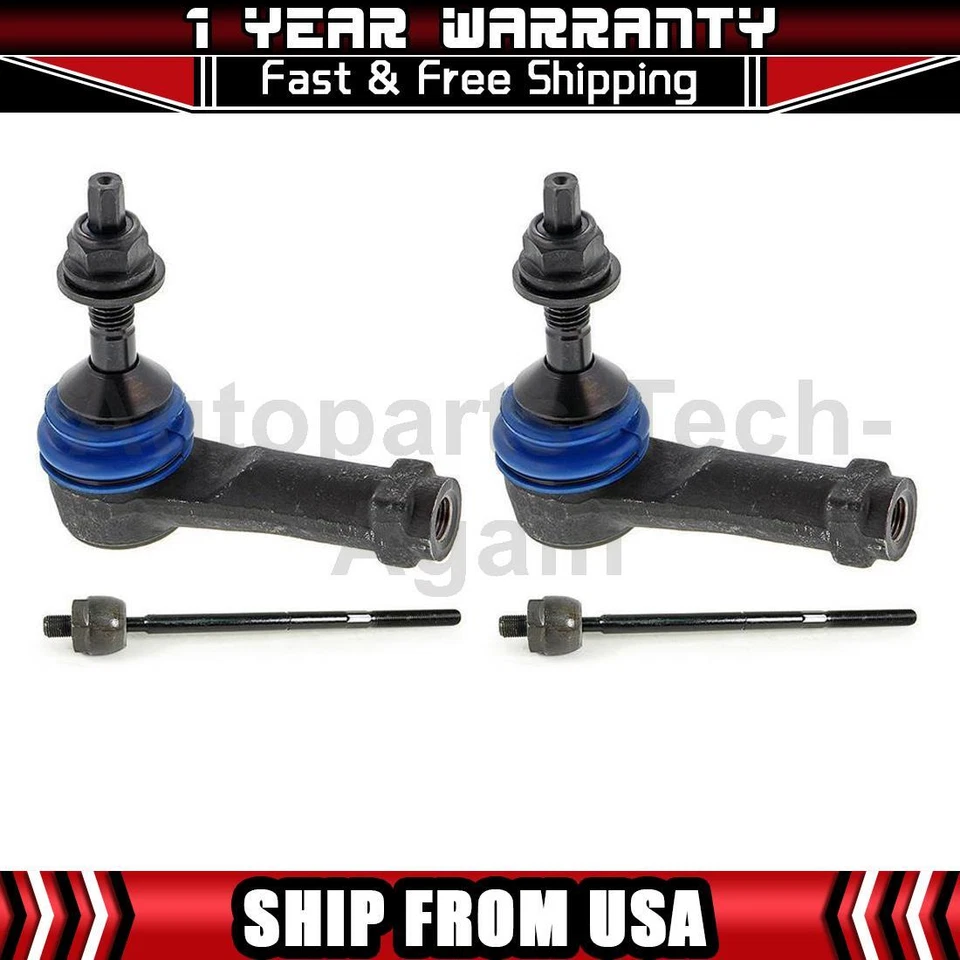 Extremo de barra de amarre de dirección delantera Mevotech 4 para Mercury Montego 2006-2007 Foto 1 de 4