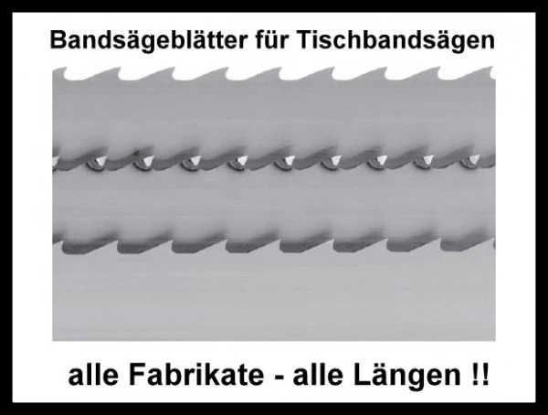 Sägeband 1810x13x0,65mm Bandsägeblatt Holz Metabo Elektra BAS 380 1638 - Bild 1 von 1