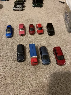 Tomica Lot of 9 1/64 Cars Used Loose Honda Toyota And More!!! - Image 1 of 4