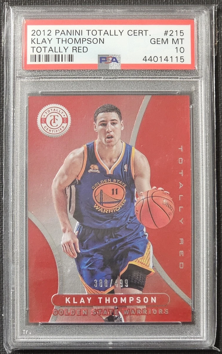 Klay Thompson Basketball Grade 10 Rookie Sports Trading Cards