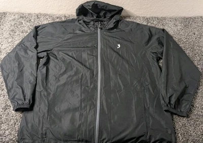 Reel Legends Jacket Men's XL Full Zip Black Windbreaker Light Weight - Image 1 of 4