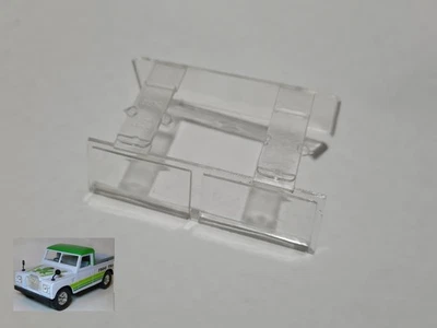 Vetro Plexiglass Scocca Land Rover Frog Trail Burago 1/24  burago Defender 1:24 - Immagine 1 di 2
