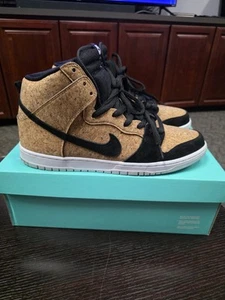 Size 14 - Nike SB Dunk High PRM, Cork, 2015 - Picture 1 of 13