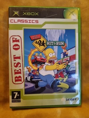 simpsons hit and run xbox solo scatola originale no cd gioco - Immagine 1 di 2