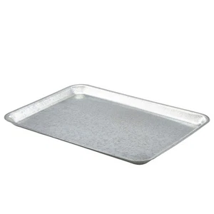 Galvanised Steel Tray Tabletops For Presenting Sharing Dishes 37x26.5x2cm - Picture 1 of 1
