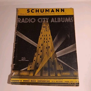 SCHUMANN Robert Radio City Albums 20 Pieces Piano 1932 - Picture 1 of 7