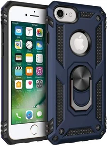 For Phone 7Plus & Phone 8Plus Case Kickstand Shockproof Ring Holder Hard Cover - Picture 1 of 21