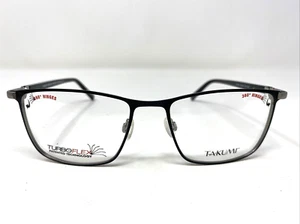 Takumi TK1131 90 54-18-140 Black/Gunmetal Metal Full Rim Eyeglasses Frame ZK82 - Picture 1 of 8