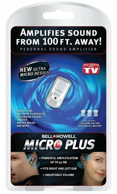 Bell and Howell 8397 Micro Plus Personal Sound Amplifier