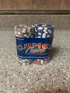 Camel Casino Las Vegas Nevada Poker Gaming Playing Chips Home Gambling  - Picture 1 of 6
