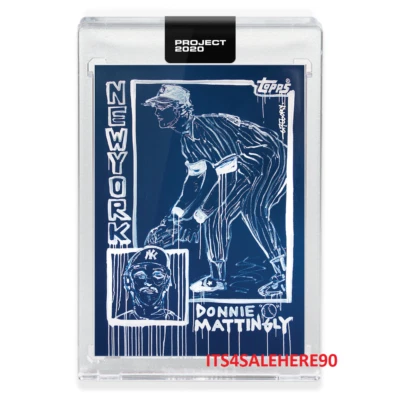 Topps Project 2020 #69 ~ 1984 Topps DON MATTINGLY RC by Gregory Siff (PR 7900) - Image 1 of 3