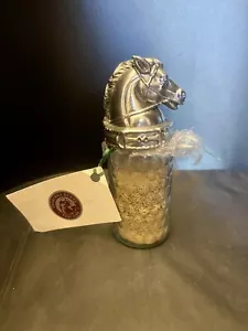 Turf Club ARTHUR COURT Horse Head Shaker w/Dirt from Churchill Downs Finish - Picture 1 of 7