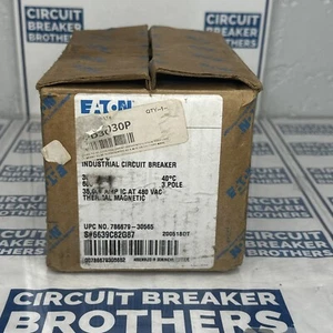 Interruptor de circuito Eaton FD3030 Amp 600V 3 polos - Garantía (envío el mismo día) Nuevo - Imagen 1 de 7