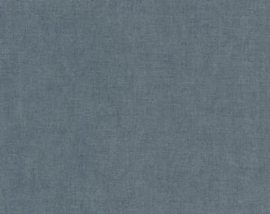 Smita  Tapete Materea 31614 blau Uni Stoff Vinyl Vlies Vliestapete Vinyltapete - Bild 1 von 2