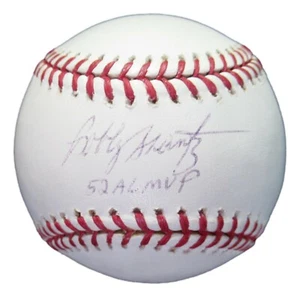 Bobby Shantz Signed Autographed Baseball OML Ball "52 AL MVP" Tristar 5097753 - Picture 1 of 4