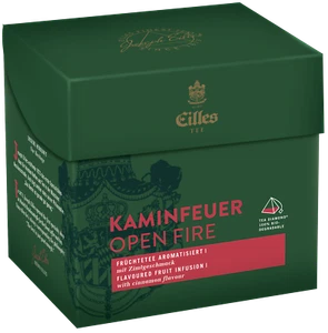 EILLES TEE Tea Diamond KAMINFEUER im Pyramidenbeutel, 20er Box - Bild 1 von 1