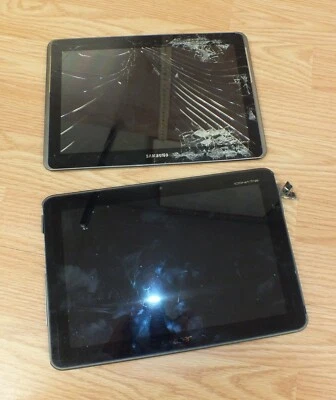 **FOR PARTS** Lot of 2 Acer Iconia Tab & Samsung (GT-P5113TS) Tablets **READ**  - Image 1 of 4