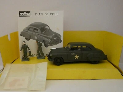 CHEVROLET Sedan kaki - Solido 1/43º collect militaire I nº6033 made in France - Photo 1/4