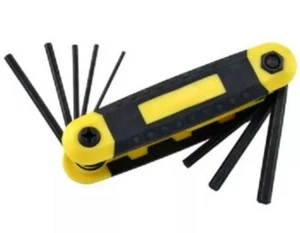 Juego de llaves hexagonales plegables de 8 piezas - Nuevo - Vendedor de EE. UU. - Envío gratuito - Imagen 1 de 9