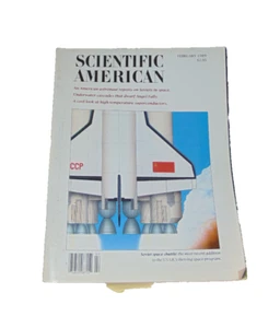 Scientific American Magazine FEBRUARY 1989 SOVIET SPACE SHUTTLE - Picture 1 of 2