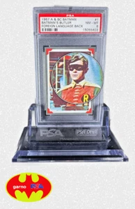 Batman © A&BC PSA BATMAN'S BUTLER "1/1" DUTCH ROOKIE RC #1 NM-MINT 8 - garno PSA - Picture 1 of 7