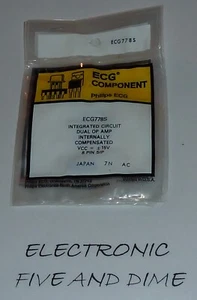 ECG778S IC-DUAL OP AMP LO NOISE 1 - Picture 1 of 1