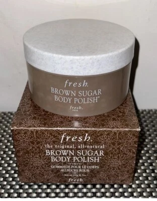 New Sealed Fresh Brown Sugar Body Polish 7oz/200g New In Box - Image 1 of 4
