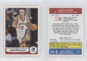 2004-05 Topps Bazooka Minis Jason Williams #141