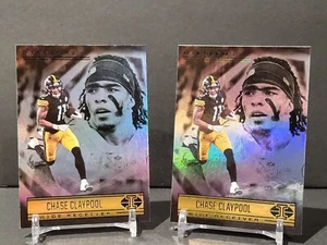 2 Lot 2021 Panini Illusions Chase Claypool #45 Pittsburgh Steelers - Picture 1 of 2