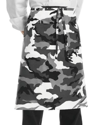 EGOCHEF Vorbinder Vorstecker Artic Camouflage Kochschürze 65x70cm ★KULT★