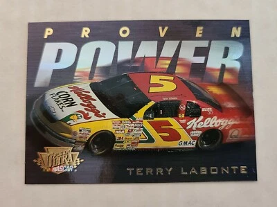 Карта-вставка 1996 Ultra Update Proven Power Terry Labonte #8 - NASCAR Kelloggs - Изображение 1 из 2