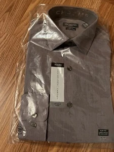 Mens Van Heusen Chrome Purple Dress shirt Size Small 14-14 1/2 - Picture 1 of 6