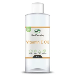 Vitamin E Oil 4 oz - 100% Pure Natural Non-GMO Smooth Gluten Free Full Spectrum - Picture 1 of 6