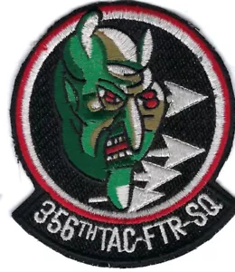 PATCH USAF 356TH TACTICAL FIGHTER SQ TFS MYRTLE BEACH AFB JT8 - Bild 1 von 1