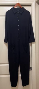 BLEUSALT Women's Navy Blue Jumper Jumpsuit Size 5 - Picture 1 of 4