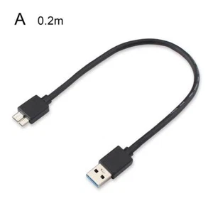 Adaptador de súper velocidad cable USB 3.0 AM macho a micro B para externo - Imagen 1 de 16
