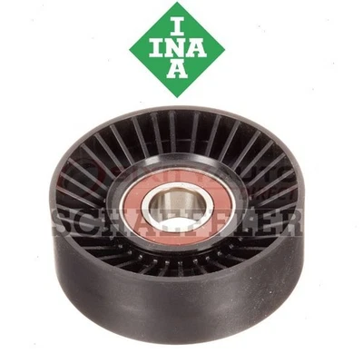 INA Drive Belt Idler Pulley for 2000-2004 Nissan Xterra - Engine Bearing de - Image 1 of 4