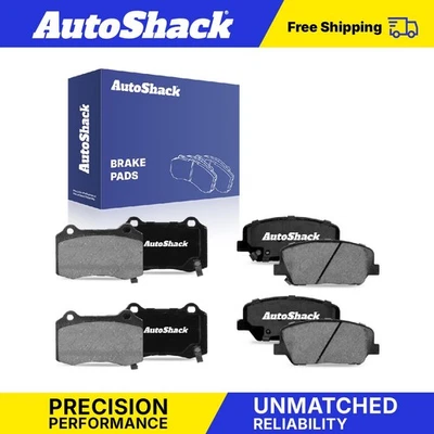 Front Rear Ceramic Brake Pad Set for 2010-2013 Hyundai Genesis Coupe - Image 1 of 4