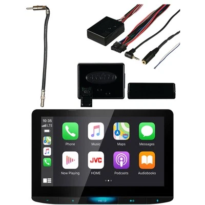JVC KW-Z1000W Stereo Bluetooth Receiver, Antenna Adapter, Steering Wheel Control Foto 1 de 4