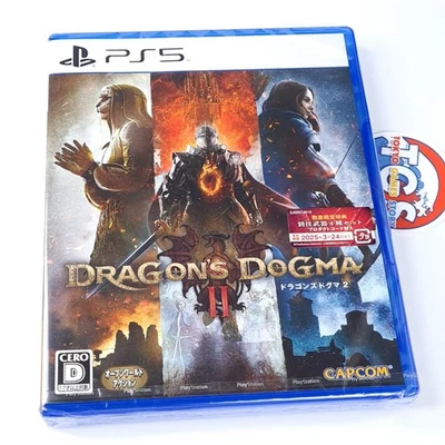 Dragon's Dogma II PS5 Japan Physical Ed.(Multi-Languages/Action-RPG Capcom) New - Image 1 of 4