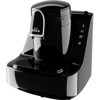 arzum OKKA ELIT Cafetière moka noir, chrome - Photo 1/2
