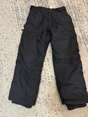 Pantalones impermeables aislados para esquí de nieve negros Rawik para adulto talla XL 38X 30 Foto 1 de 4