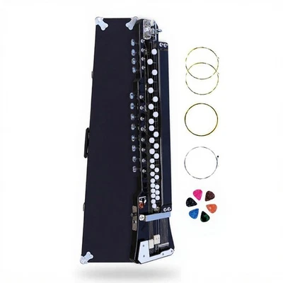 Bulbul Tarang Banjo 29 Keys 14 Strings Indian Musical Instrument with Hard Case - Image 1 of 4