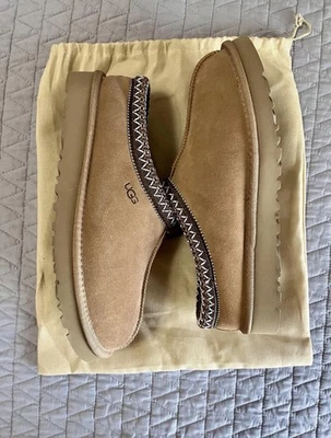Zapatilla UGG Tasman II Castaño Gamuza Para Mujer Talla 6 Con Bolsa Antipolvo Foto 1 de 4