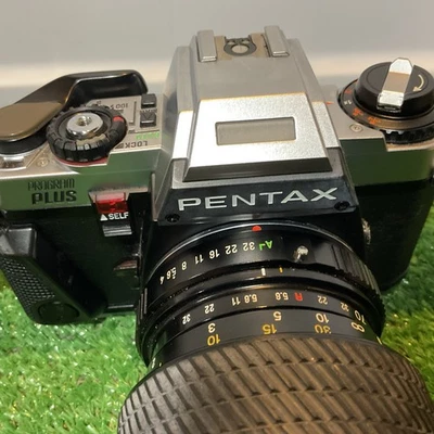 Pentax Program Plus VNTG 35mm Film SLR Camera, 70-210mm 1:4-5.6 Great Condition - Image 1 of 4