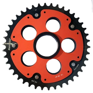 Corona supersprox stealth roja ducati 525 x 45 moto motor repuestos ciclomotor - Imagen 1 de 1