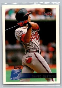 1996 Topps David Justice #60 - Bild 1 von 2